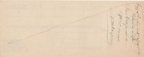 France 137.75 francs - Bank cheque receipt - Besançon -24-10-1912