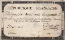 France 15 Sols - Libert&eacute; et Droit - 04-01-1792 - Sign. Dubos - S&eacute;rie 4548