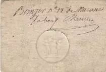 France 15 Sols - Maine et loire - Angers municipality - 10-02-1792