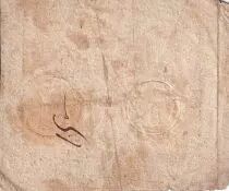 France 15 Sols - Women seated with Liberty cap on pole (1793-05-23) - F to VF - Sign. Buttin