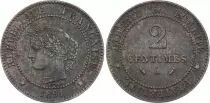 France 2 Centimes Ceres - Third Republic - 1891 A Paris