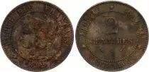 France 2 centimes Ceres - Third Republic - 1892A