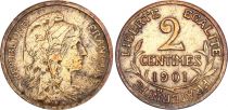 France 2 centimes Dupuis - Third Republic - 1901