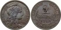 France 2 centimes Dupuis - Troisi&egrave;me R&eacute;publique - 1914