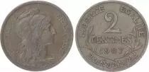 France 2 Centimes France Dupuis - 1907