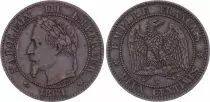 France 2 Centimes Napol&eacute;on III T&ecirc;te Laur&eacute;e - 1861 K Bordeaux