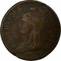 France 2 Décimes - Dupré - An 4 I Limoges