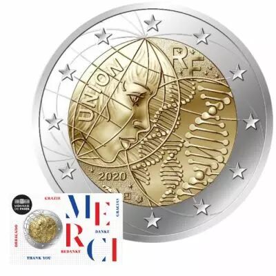 France 2 Euros Comm�mo. BU France 2020 - Recherche M�dicale - MERCI (Coincard)