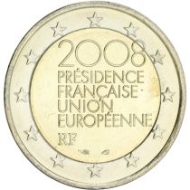 France 2 Euros Commémo. FRANCE 2008 - Présidence de l\'U.E.