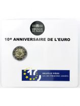 France 2 Euros Commémo. FRANCE 2012 BU - 10 ans de l\'Euro