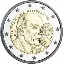 France 2 Euros Comm&eacute;mo. France 2016  frappe BE - Fran&ccedil;ois Mitterrand - PCGS PR70 DCAM