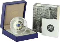 France 2 Euros European Flag - 2015 - Proof with certificate