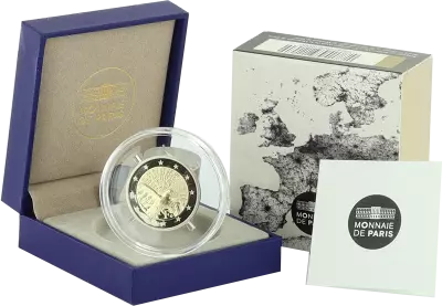 France 2 Euros The Peace in Europe - 2015 - Proof with certificate