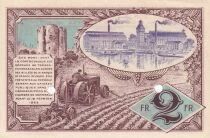 France 2 Franc - Chambre de Commerce de Corbeil - 16-02-1920 - Sp&eacute;cimen