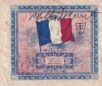 France 2 Francs - Allied Military Currency - 1944 - Serial X - P.114