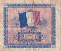 France 2 Francs - Allied Military Currency - 1944 - Without Serial - P.114