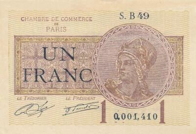France 2 Francs - Caen and Honfleur Chamber of Commerce - 1920