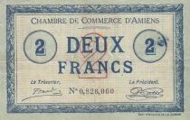 France 2 Francs - Chamber of Commerce - Amiens - 1915