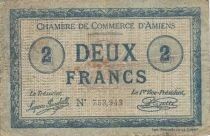 France 2 Francs - Chamber of Commerce - Amiens - 1915