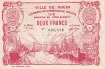 France 2 Francs - Chamber of Commerce - Rouen - 1918