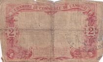 France 2 Francs - Chamber of Commerce Cambrai  - 15-09-1914 - 1&egrave;re S&eacute;rie