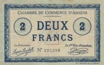France 2 Francs - Chambre de Commerce - Amiens - 1915