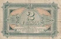 France 2 Francs - Chambre de commerce - Bordeaux - 1917
