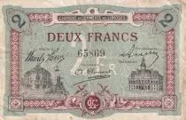 France 2 Francs - Chambre de commerce - Limoges -  1918