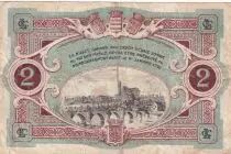 France 2 Francs - Chambre de commerce - Limoges -  1918