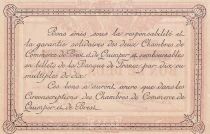 France 2 Francs - Chambre de Commerce - Quimper et Brest- 1915 - Série B