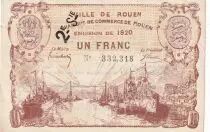 France 2 Francs - Chambre de commerce - Rouen - 1916 - Small Number