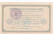 France 2 Francs - Chambre de commerce -Montlu&ccedil;on-Gannat - 28-04-1916 - S&eacute;rie C