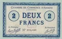 France 2 Francs - Chambre de Commerce d\'Amiens - 1914 - 199 020