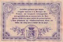 France 2 Francs - Chambre de Commerce de Bergerac - 05-10-1914 - Annul&eacute;