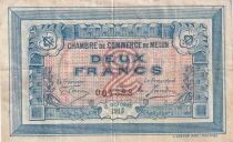 France 2 Francs - Chambre de Commerce de Melun - 15-10-1915 -  N&deg;004688
