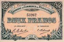 France 2 Francs - Chambre de Commerce de P&eacute;rigueux - 10-06-1915 - N&deg;53262