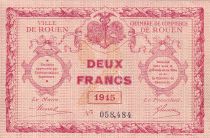 France 2 Francs - Chambre de commerce de Rouen - 1915 - P.110-13