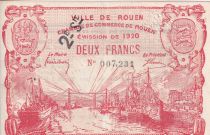 France 2 Francs - Chambre de commerce de Rouen - 1920 - P.110-58