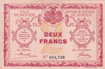 France 2 Francs - Chambre de commerce de Rouen - P.110-5