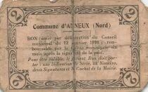 France 2 Francs - City of Anneux - 12-01-1916 - Serial A