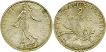 France 2 Francs - Semeuse - 1899 - Silver
