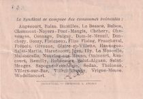 France 2 Francs - Syndicat Ardennais de Ravitaillement - Sedan - 1917 - P.08-293