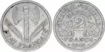 France 2 Francs - Type Bazor - France 1943