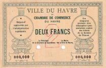 France 2 Francs - Ville du Havre et Chambre de Commerce du Havre - 1914 - Sp&eacute;cimen