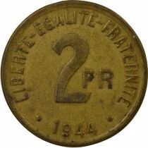 France 2 Francs, Free France - 1944 Philadelphia