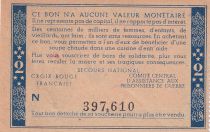 France 2 Francs Bon de Solidarité Pétain - Bol de Soupe 1941-1942