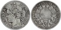 France 2 Francs Ceres - 1873 A Paris aFine - Silver - KM.817.1