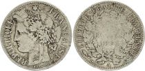 France 2 Francs Ceres - 1881 A Paris aFine - Silver - KM.817.1