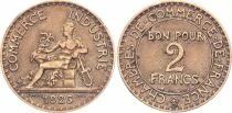 France 2 Francs Chambre de Commerce - 1926
