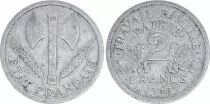 France 2 Francs Etat Francais Francisque- 1943 - TB à TTB